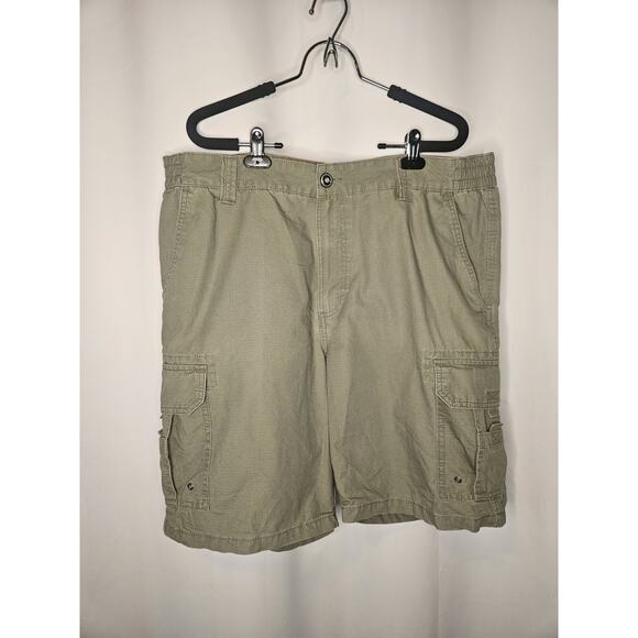 RedHead Other - RedHead Shorts 38 Cargo Pocket Outdoor Hiking 9" Inseam Comfort Green Cotton
